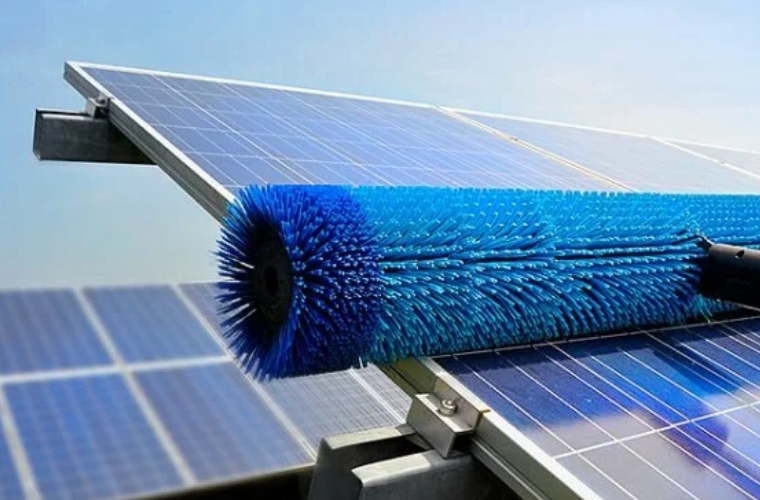 solar panel clean brush